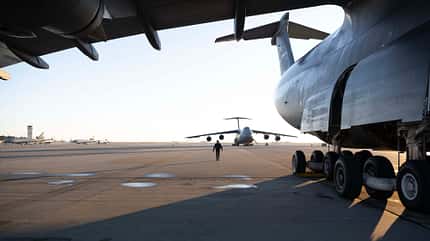 C5M, Lockheed, KC10, Galaxy, Extender, Luftbetankung C-M Galaxy betankt KC-10 in der Luft.