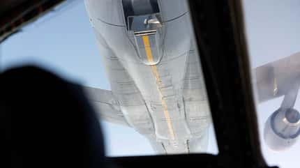 C5M, Lockheed, KC10, Galaxy, Extender, Luftbetankung C-M Galaxy betankt KC-10 in der Luft.