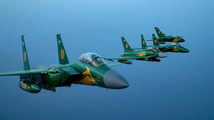 Saudi-Arabien, Saudi, KC-135, Tornado, Eurofighter, Eagle, F-15, A330 MRTT, Jubiläum, Flugshow, Kampfjet, Luftwaffe, RSAF, USAF