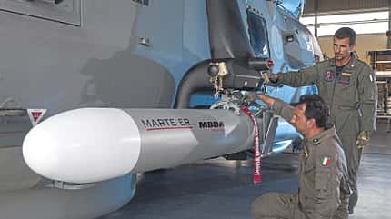 Marte ER, Marte, MBDA, Bewaffnung, NH90, Italien, Marine, ASW, U-Boot Abwehr, Marineflieger