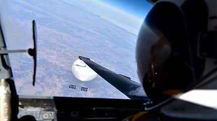 elephant walk,U-2 Dragon Lady,T-38 Talon,KC-135 Stratotanker,940 ARW,99 RS,u2, USAF, Spionage Lockheed U-2 Block auf Sionageballon