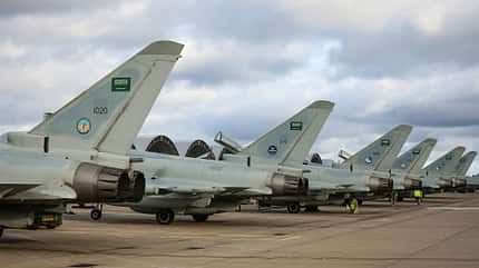Eurofighter, Saudi-Arabien, typhoon, export, türkei, kampfflugzeug Eurofighter Saudi-Arabien auf Flighline