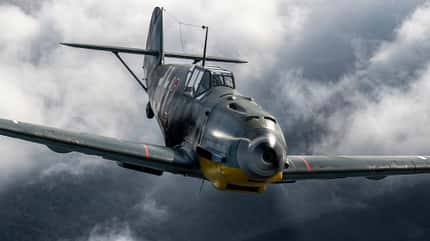 Bf 109, Messerschmitt, Zweiter Weltkrieg, Luftwaffe, Historie, Geschichte, WW2, Charlie Brown, D-FEML, Emil, Junckers