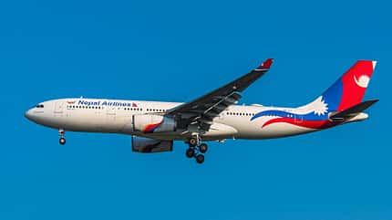 A330, Airbus, Airbus A330-200, Nepal Airlines, Buddha Air, Nepal, Asien, Widebody, Asien