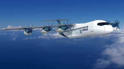 Airbus, ZEROe, Wasserstoff, Brennstoffzelle, Konzeptflugzeug, Pods