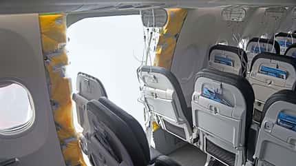 Boeing, Boeing 737, MAX, MAX 9, Alaska Airlines, NTSB, Unfall, Door Plug