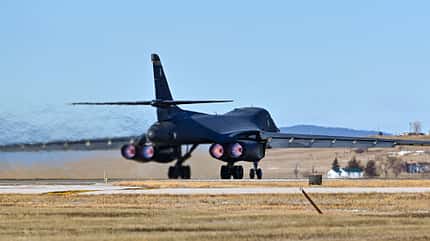 B-1B Lancer Nachbrennerstart