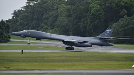Cope North 24,JASDF,RAAF,USAF, B-52H, b52, stratofortress, guam, bomber, b-1b, lancer B-1B Landung