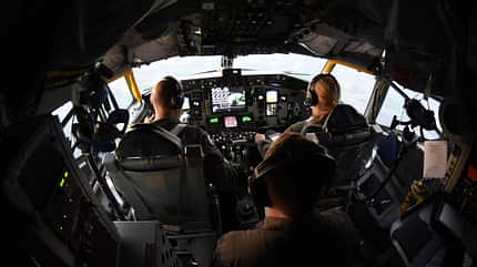 KC-135, kc135, stratotanker, usaf, boeing, tanker, merlin, cessna, caravan, autonom KC-135 US Air Force Cockpit