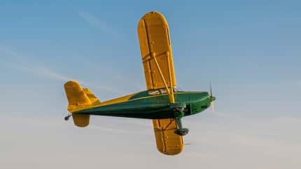 Stinson, Piper, Stinson 108, Voyager, Szene, Motorflug, USA, Klassiker, KdL