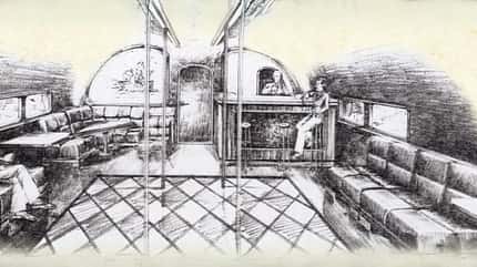 Junkers, Junkers Jumbo, EF100, Entwicklungsflugzeug, Zeichnung