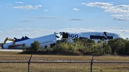Der von den USA gekaperte Emtrasur-Frachtjumbo aus Venezuela ist zerstört.