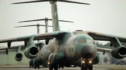Kawasaki, C-1 Kawasaki C-1 am Boden