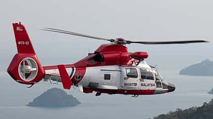 AS365N3, Dauphin, Eurocopter, MMEA, Malaysia, Küstenwache, SAR, Search and Rescue, Marine, Überwachung, Rettung