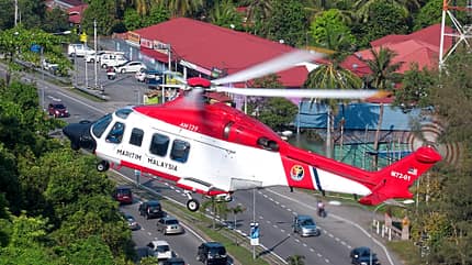 AW139, Augusta Westland, MMEA, Malaysia, Küstenwache, SAR, Search and Rescue, Marine, Überwachung, Rettung
