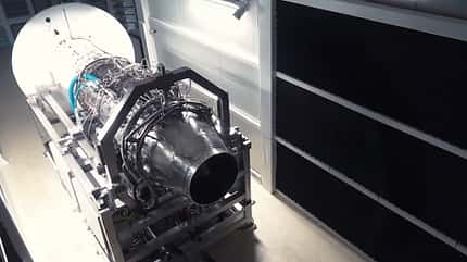 Türkisches Triebwerk TF6000, erster Testlauf.
