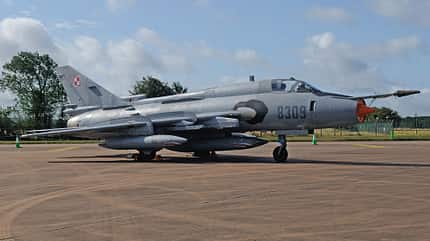 Suchoi Su-22 Polen am Boden