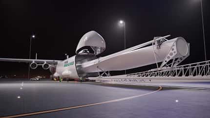 Radia, Windrunner, Frachtflugzeug Riesenfrachter Radia Windrunner