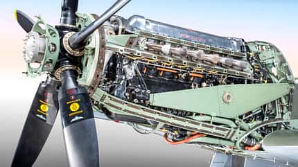 Rolls Royce, Griffon, legendärer Flugmotor, Flugkolbenmotor Griffon 65 TP 280,Spitfire, Seafire