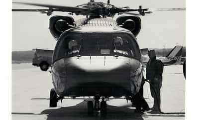 Boeing YUH-61 Ansicht von vorne