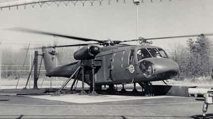  Boeing YUH-61 auf Prüfstand