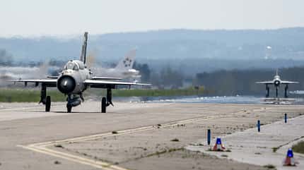 MiG21, MiG, Mikojan, Kroatien, Zagreb Kroatische MiG-21 in Zagreb, 2024