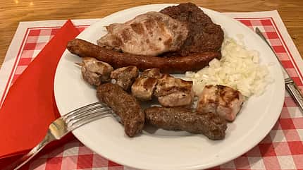 MiG21, Mikojan, Zagreb, Kroatien, MiG Grillteller in Slowenien, lecker.