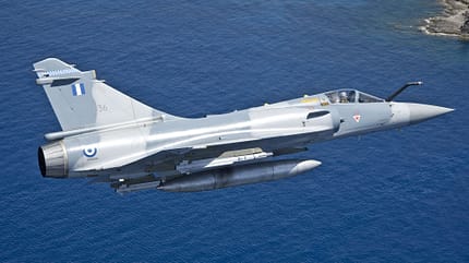 Luftaufnahme Mirage 2000 Griechenland