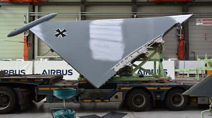 Zerlegter Eurofighter fürs Museum