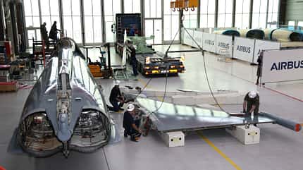 Zerlegter Eurofighter fürs Museum