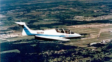 Ranger 2000, Fan Ranger, Fantrainer, Dasa, MBB, Rockwell, JPTAS, Trainer, deutsche aerospace Ranger 2000 Luftaufnahme