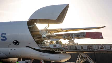 Werkstoffe, Flugzeugbau, Beluga, A350, Flügel, Transport