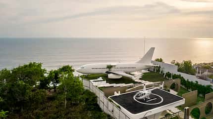 Boeing, 737, Luxusvilla Boeing 737 als Luxus-Ferienvilla