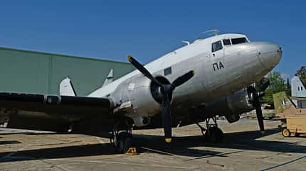 Museum, Dekeleia, Tatoi, Griechenland, C-47, Dakota Museum Tatoi Douglas C-47
