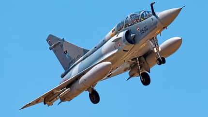 Mirage, Mirage 2000B, Mirage 2000D, PC9, Frankreich, Kampfjet, Militär, Ausbildung, NATO, Jagdflugzeug, Training, Nancy