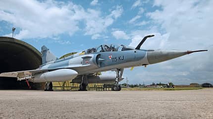 Mirage, Mirage 2000B, Mirage 2000D, PC9, Frankreich, Kampfjet, Militär, Ausbildung, NATO, Jagdflugzeug, Training, Nancy