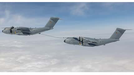 A400M, Luftwaffe, Bundeswehr, Airbus, Luftbetankung Luftbetankung deutscher A400M.
