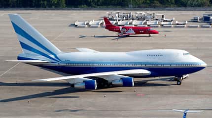 Die letzte 747SP von Las Vegas Sands.
