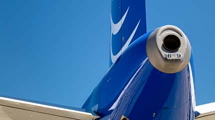 APU, Auxiliary Power Unit, Hilfsgasturbine, Flugzeugheck, Dassault Aviation, Airbus, Pratt Whitney