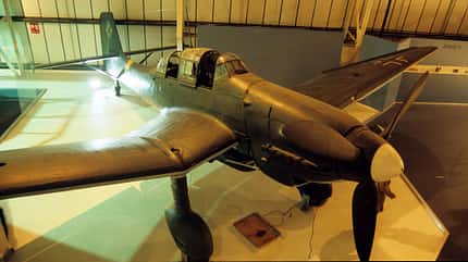 Junkers, Ju 87, Stuka Junkers Ju 87 ausgestellt im RAF-Museum in Hendon