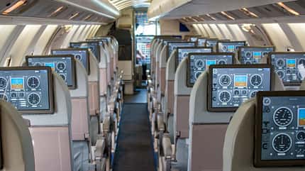 Cranfield University, Saab, Saab340, G NFLB, Testflugzeug, fliegendes Klassenzimmer
