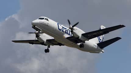 Cranfield University, Saab, Saab340, G NFLB, Testflugzeug, fliegendes Klassenzimmer