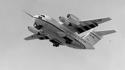 McDonnell Douglas YC15, Transporter, YC15, US Air Force, USAF, C17, CFM56, JT8D 17, KC 135 Tanker, Kurzstarter, AMST