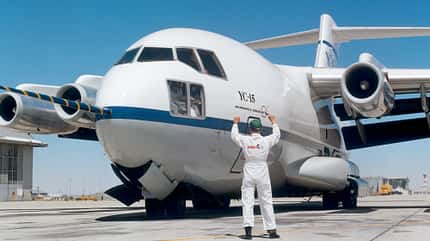 McDonnell Douglas YC15, Transporter, YC15, US Air Force, USAF, C17, CFM56, JT8D 17, KC 135 Tanker, Kurzstarter, AMST