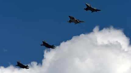 McDonnell Douglas, F-4, F-4E, Phantom, Südkorea, F-35 F-4E Phantom Südkorea mit F-35 Lightning II