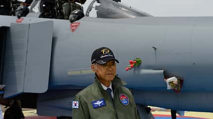F-4, Phantom, McDonnell Douglas, Südkorea Ehemaliger Pilot vor F-4 Phantom Südkorea