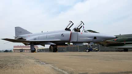 McDonnell Douglas. F-4, Phantom, Südkorea RF-4C Phantom Südkorea am Boden