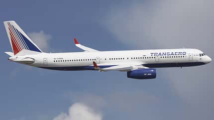 Tu214, Tupolew, Transaero, Russland Tupolew Tu-214 von Transaero aus Russland