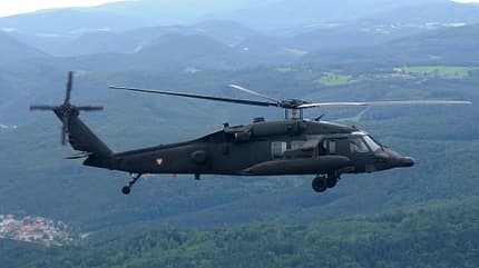 Sikorsky S-70 Österreich im Flug