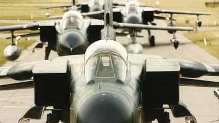Panavia, Tornado, Kampfjet, Flugzeug, Kampfflugzeug,